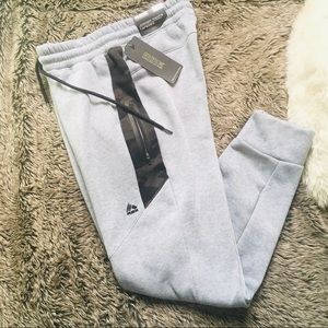 RBX fleece lined gray joggers sweatpants size medium